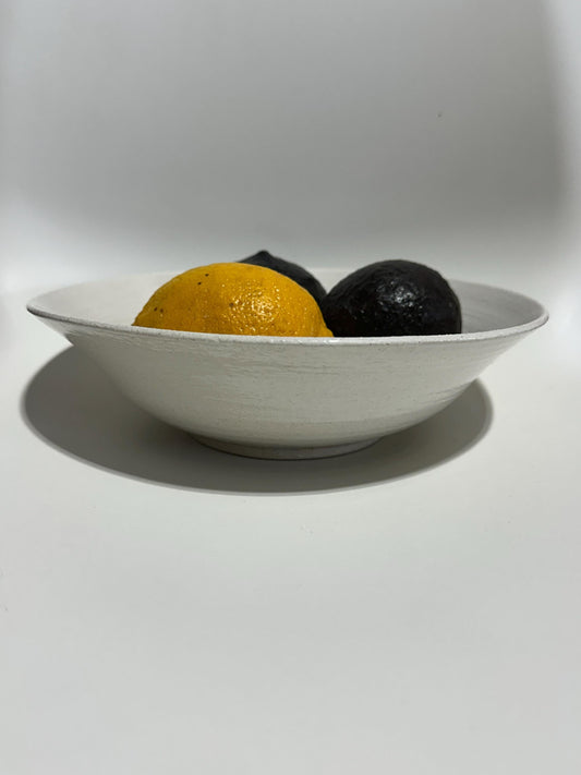 Petite White Fruit Bowl