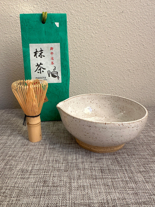 Matcha Bowl with Spout