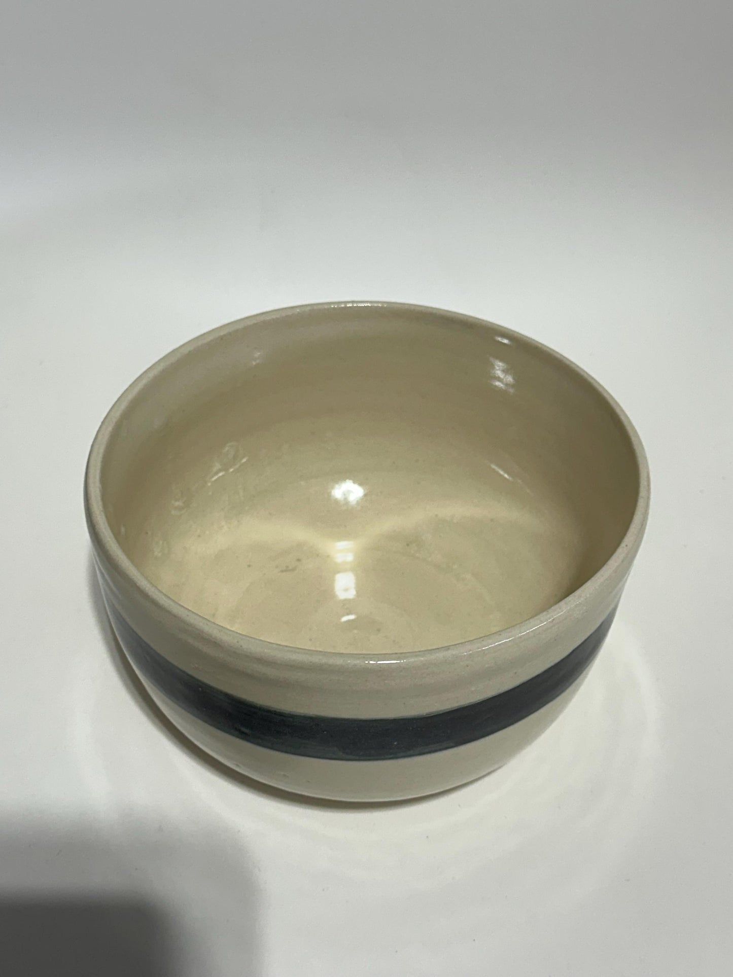 Striped Bowl Round Planter