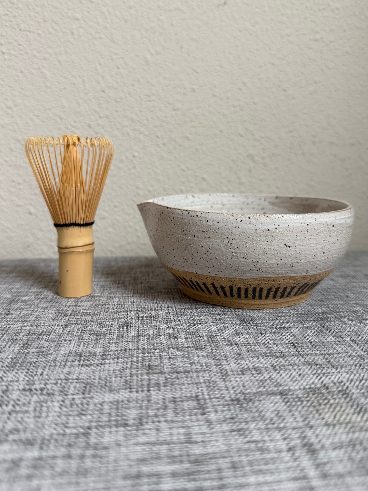 Matcha Bowl with Spout