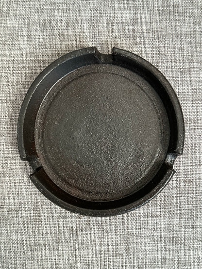 Matte Black Ceramic Ash Tray