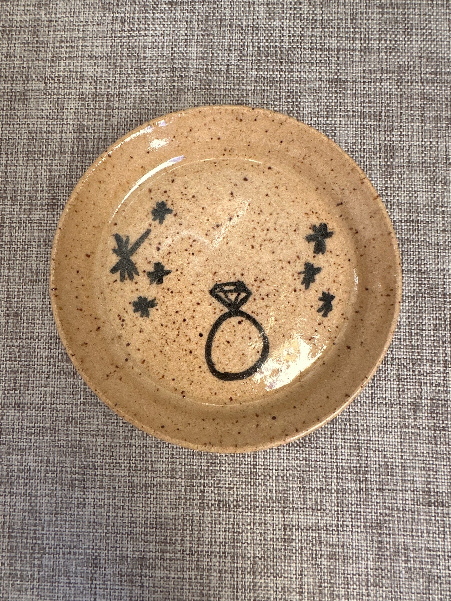Underglaze Design Ring Dish