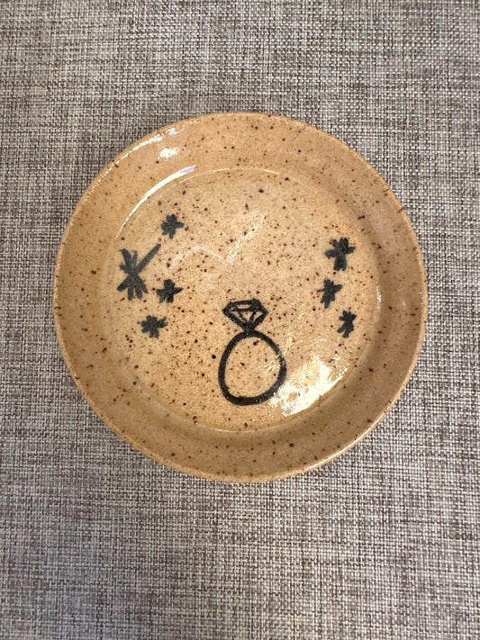 Underglaze Design Ring Dish