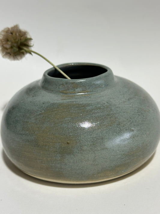 Sage Rounded Bud Vase