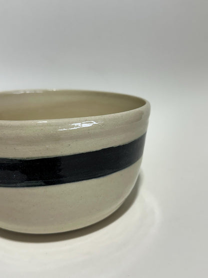 Striped Bowl Round Planter