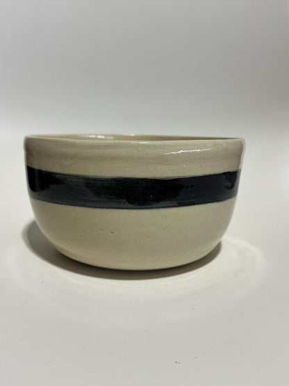 Striped Bowl Round Planter